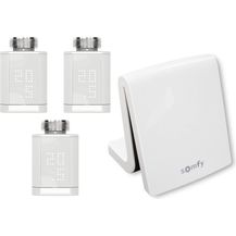 Bild für Somfy TaHoma Smart Home Gateway Starterpaket 3er Set Funk Heizkörperthermostat Stellantrieb IO App