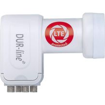 Bild für DUR-line +Ultra Quad LNB für bis zu 4 Teilnehmer white/weiß