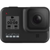 GoPro HERO8 Black - wasserdichte 4K Action-Cam (12 MP, 4K-Video (60 fps), Bildstabilisator/Autofokus, Hypersmooth 2.0, Gesichtserkennung/Live-Video/Sprachsteuerung, wasserdicht bis 10 m, GPS/WLAN/BT), schwarz