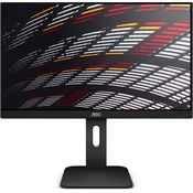 AOC 24P1 60,4 cm (23,8 Zoll) Monitor (DVI, HDMI, IPS Panel, Displayport, USB Hub, 1920 x 1080, 5ms Reaktionszeit, Pivot) schwarz