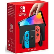Nintendo Switch OLED-Modell, 7 Zoll Display, 64 GB Speicher, Neon Red & Neon Blue Joy-Con