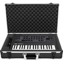 Bild für Analog Cases UNISON Case für Korg Minilogue/Minilogue XD oder vergleichbare Synthesizer (Transportkoffer, Eckschutz aus Aluminium, gepolsterter Deckel mit Tragegriff)