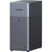 UGREEN NASync DH2300, 2 Bay Desktop NAS mit NFC Tap, KI Fotoalbum, 4K Videothek, 1GbE-LAN und 4GB RAM (Diskless)