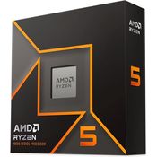 AMD Ryzen 5 9600X Prozessor, 6 Kerne/12 Threads, Zen 5-Architektur, 38MB L3 Cache, 65W TDP, Bis zu 5,4 GHz Boost-Frequenz, Socket AM5, DDR5 & PCIe 5.0, Kein Lüfter