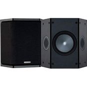 Monitor Audio Bronze FX 6G Surround-Lautsprecher, Schwarz, Dipol/Bipol, 2-Wege, 8 Ohm, 80 Watt, Geschlossenes Gehäuse, Passiv, Paar