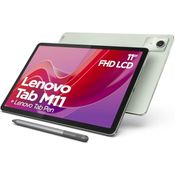 Lenovo Tab M11 Tablet | 11" WUXGA Touch Display | MediaTek Helio G88 | 4GB RAM | 128GB eMMC 5.1 | Android 13 | grün | inkl. Lenovo Tab Pen