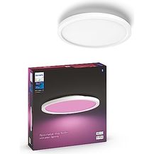 Bild für Philips Hue White Ambience Surimu Panelleuchte, weiß, rund, 40W, alle Weißschattierungen, steuerbar via App, kompatibel mit Amazon Alexa (Echo, Echo Dot)