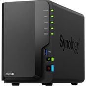 Synology Diskstation DS225+ NAS System, 2GHz Intel Celeron J4125, 4-Core, 2GB DDR4 RAM, Desktop, 2x 2,5"/3,5" Speicher, 2.5Gbit und 10Gbit LAN