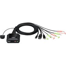 Bild für ATEN Adap KVM Switch 2P USB-C DP CS52DP