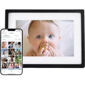 Skylight Frame - WLAN Digitaler Billderrahmen, 10 Zoll Touch-Screen, Fotos sofort per E-Mail oder App senden, Cloud Storage - tolles Geschenk