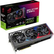 ASUS ROG Strix GeForce RTX 4090 24GB OC Edition Gaming Grafikkarte (DLSS 3, PCIe 4.0, 24GB GDDR6X, HDMI 2.1a, DisplayPort 1.4a, ROG-STRIX-RTX4090-O24G-GAMING)