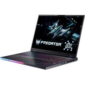 Acer Predator Helios 18 AI PH18-73-93SQ 18" WQUXGA Core Ultra 9 275HX RTX 5090 128GB/2TB Win11 Pro (18", Intel Core Ultra 9 275HX, 128 GB, 1 GB, DE), Notebook, Schwarz