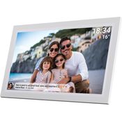 Denver PFF-1503W (15.60", 1920 x 1080 Pixel), Digitaler Bilderrahmen, Weiss
