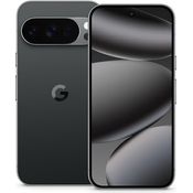 Google Pixel 10 Pro, Android-Smartphone mit 128GB, 6,3 Zoll Super Actua-Display, Dreifach-Rückkamerasystem, mehr als 24 Stunden Akkulaufzeit, Obsidian