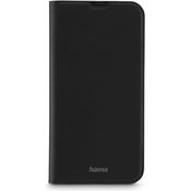 Hama Handyhülle für iPhone 15 Pro (Handytasche, Etui mit Kartenfach, Standfunktion, zum Aufstellen, extra Schutz von Display und Kamera, Magnet, Hülle für iPhone 15, Klapphülle, weich) schwarz