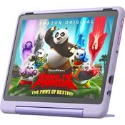 AMAZON Fire HD 10 Kids Pro (2023), Tablet, 32 GB, kindersicher mit Happy Day Design, Schwarz