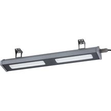 Bild für LUXULA LED Hallenstrahler eckig, 5000K neutralweiß, LED-HighBay linear, IP65, TÜV-geprüft, 120 lm/W, 120°, robustes Gehäuse, Hallenleuchte (100 Watt)