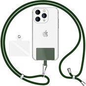 Nalia HoldMe Air Handykette Universal, 160 cm Lanyard mit Einlege-Pads, verstellbar, korrosionsbeständig