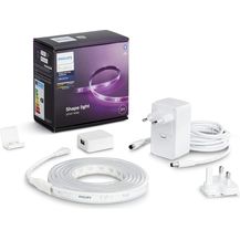 Bild für Philips Hue White & Color Ambiance Lightstrip Plus 2 m Basis, 1600 lm, 16 Mio. Farben, steuerbar via App, kompatibel mit Amazon Alexa Echo/Echo Dot (70342400)