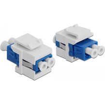 Bild für Delock Keystone Modul LC Duplex Buchse > Buchse Single