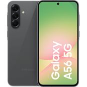 Samsung Galaxy A56 5G – 6,7" FHD Display, 50 MP Kamera, 256 GB Speicher, Android 15, Farbe: Awesome Graphite