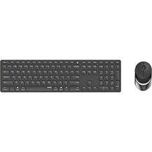 Bild für Rapoo 9850M kabelloses Tastatur-Maus Set Wireless Deskset 1600 DPI Sensor wiederaufladbarer Akku flaches Aluminium Design DE-Layout QWERTZ PC & Mac