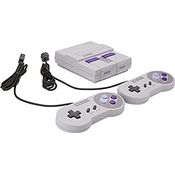 Nintendo Super Nintendo Entertainment System (Classic Edition), Spielkonsole in Grau mit 21 vorinstallierten 16-Bit Klassikern und HDMI-Anschluss