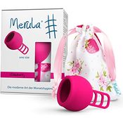 Merula Cup strawberry (pink), Menstruationstasse aus Silikon, One size, vegan und umweltfreundlich - Preisvergleich