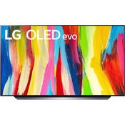 LG OLED83C27LA 210 cm (83 Zoll) OLED evo Smart TV (Ultra HD, Dolby Vision IQ, Dolby Vision, HDR10, HLG, OLED) Twin-HD-Triple-Tuner (Sat, Antenne, Kabel) Modelljahr 2022 Energieklasse F (DE-Modell)