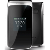 Emporia TOUCHsmart 2.0 Seniorenhandy 8,26cm (3,25 Zoll), 8GB interner Speicher, 1 GB RAM, Schwarz