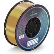 Viviform silk PLA Filament für 3D Drucker, 1kg Rolle, Durchmesser 1,75mm +- 0,03mm, Gold metallic