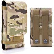 Tactical MOLLE Smartphone Holster, Universal Army Mobile Phone Belt Pouch EDC Security Pack Carry Accessory Kit Blowout Pouch Belt Loops Waist Bag Case For iPhone 6/6s 6plus Samsung Galaxy S7 S6 edge