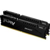 Kingston FURY Beast - DDR5 - Kit - 16 GB: 2 x 8 GB - DIMM 288-PIN - 5200 mhz - PC5-41600 - ungepuffert - Preisvergleich