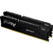Kingston FURY Beast - DDR5 - Kit - 32 GB: 2 x 16 GB - DIMM 288-PIN - 5600 MHz - PC5-44800 - ungepuffert