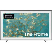 Samsung GQ75LS03BGU The Frame (2023) 189 cm (75 Zoll) QLED Smart TV (Ultra HD, HDR10+ Adaptive, HDR10+ Gaming, HDR, HLG, Edge LED) HD-Triple-Tuner (Satellit, Antenne, Kabel) Modelljahr 2023 Energieklasse G (DE-Modell)