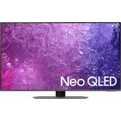 Samsung GQ50QN90CAT 125 cm (50 Zoll) Neo QLED Mini LED Smart TV (Ultra HD, HDR10+ Adaptive, HDR10+ Gaming, HDR, HLG, Mini LED) Twin-HD-Triple-Tuner (Satellit, Antenne, Kabel) Modelljahr 2023 Energieklasse F (DE-Modell)