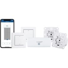 Bild für Homematic IP HmIP-SK15 Smart Home Starter Set Beschattung – WLAN, intelligente Steuerung von Rollläden und Markisen, auch per kostenloser App (156450A0)