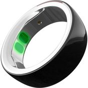 Niah Smart Ring MOON - Circuit, 60mm (Crystal), elegantes Smart Wearable, schwarz, wasserdicht, BT 5.0, G-Sensor, Gesundheitsüberwachung