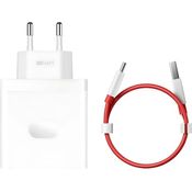 ONEPLUS SUPERVOOC 100W Power Adapter Kit weiß, Original Markenprodukt mit Zwei Jahren Garantie