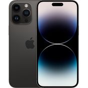 Apple iPhone 14 Pro Max 5G Smartphone 17,018cm (6,7 Zoll) OLED-Display, 128GB interner Speicher, 6GB RAM, iOS 16, Space Black (MQ9P3ZD/A)