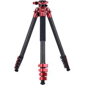 Rollei Easy Traveler Carbonstativ - 5 kg Tragkraft, 160 cm Höhe, Ultraleicht, Kompakt, Mühelose Feststellfunktion