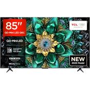 TCL 85Q6C 85 Zoll QD-Mini LED Fernseher, 4K HDR Premium 1000nits, Smart TV mit Google TV (Dolby Vision IQ & Atmos, Onkyo 2.1 Soundsystem, 144Hz Motion Clarity Pro, Game Master)