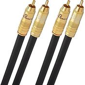 OEHLBACH NF 214 Master 100 - Erstklassiges Stereo Audio-Cinchkabel Set - Mehrfach Schirmung, versilbertes Kupfer - 2 x 1 m - bordeaux - Preisvergleich