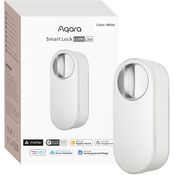 Aqara Smart Lock U200 Lite, Elektrisches Türschloss mit Matter über Thread, Aufladbarem Akku, Leisem Modus, Kompatibel mit Apple Home, Home Assistant, Google Home, Alexa, Weiß