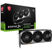 MSI GeForce RTX 4080 SUPER 16G VENTUS 3X OC Grafikkarte, Next-Gen-Grafikkarte mit leistungsstarkem OC-Modus