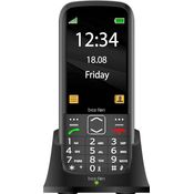 Beafon, SL270, Silverline, Handy, Bartype, Tastentelefon, Seniorentelefon mit SOS Notruftaste, 3,5" (8,89cm) Display, schwarz