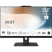 MSI Modern AM242P 1M-1203DE All in One PC, 24 Zoll, FHD, 512GB SSD, 16GB DDR5, Windows 11 Pro, Schwarz
