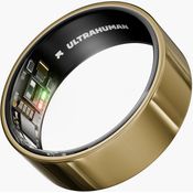 Ultrahuman Ring AIR Bionic Gold, Smart Ring zur Schlafverfolgung, Größe 10, Gold
