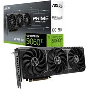 ASUS Prime GeForce RTX 5060 Ti OC Edition, 8GB GDDR7 Gaming Grafikkarte mit DLSS 4, PCIe 5.0, 3x DisplayPort 2.1b, 1x HDMI 2.1b, 2,5-Slot Design