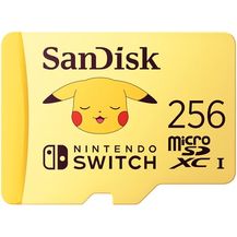Bild für SanDisk microSDXC-Karte Pokémon-Edition Pikachu